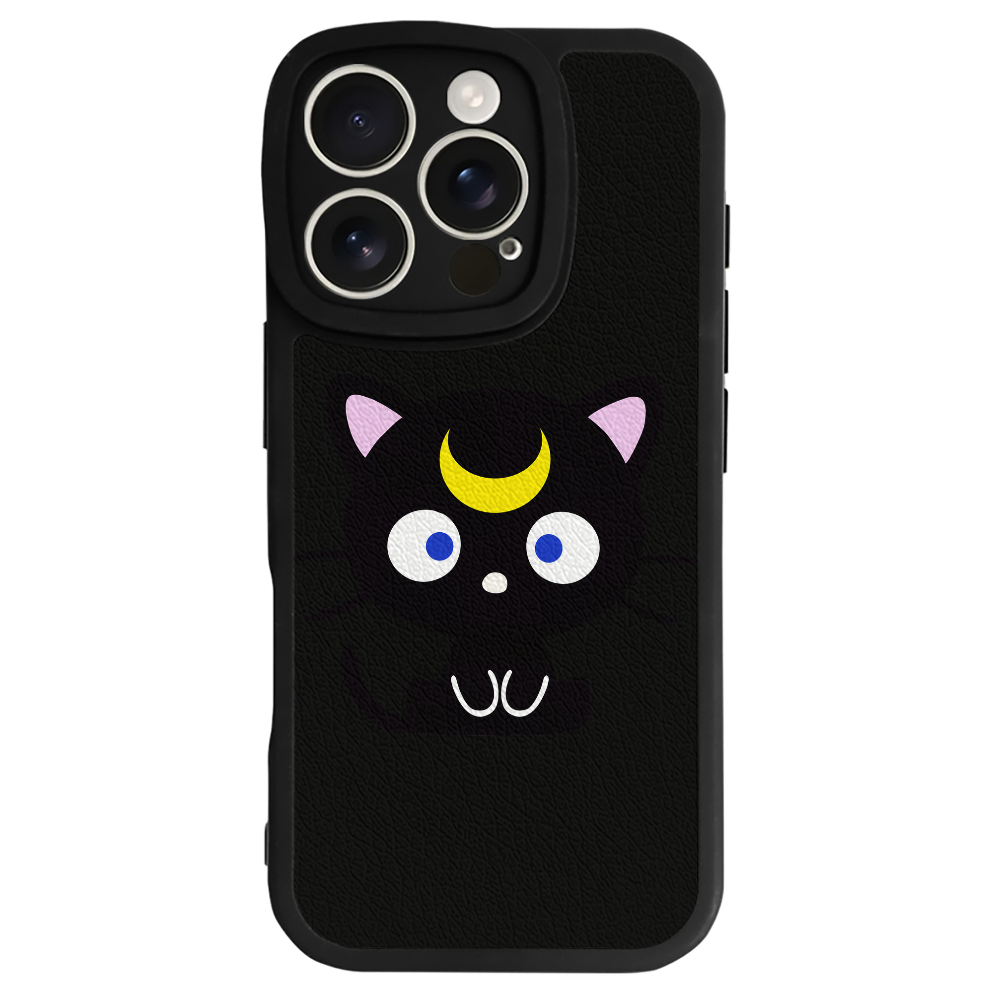 （画像用） 美少女戦士セーラームーン Sailor Moon 【iPhone 16シリーズ対応】シリコンスマホケース（レザー調） 材質：シリコン